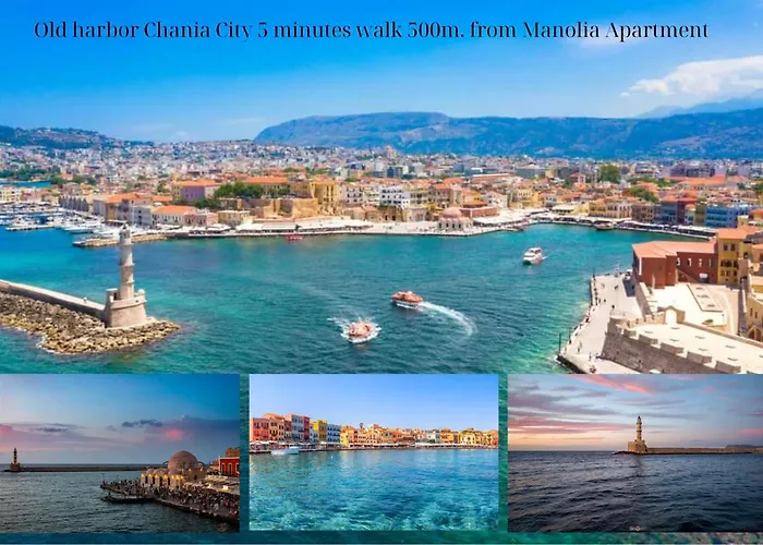 דירה Center Manolia Dream 1 Bedroom 100m Away From The Beach *