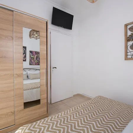 公寓 Center Manolia Dream 1 Bedroom 100m Away From The Beach *